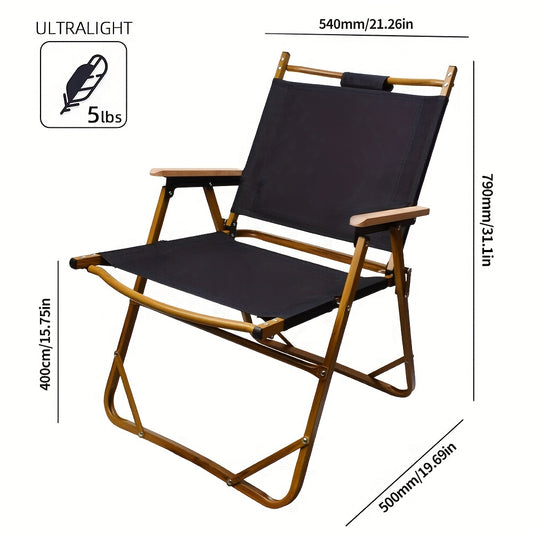 Large Folding Kermit Chair for Outdoor Camping