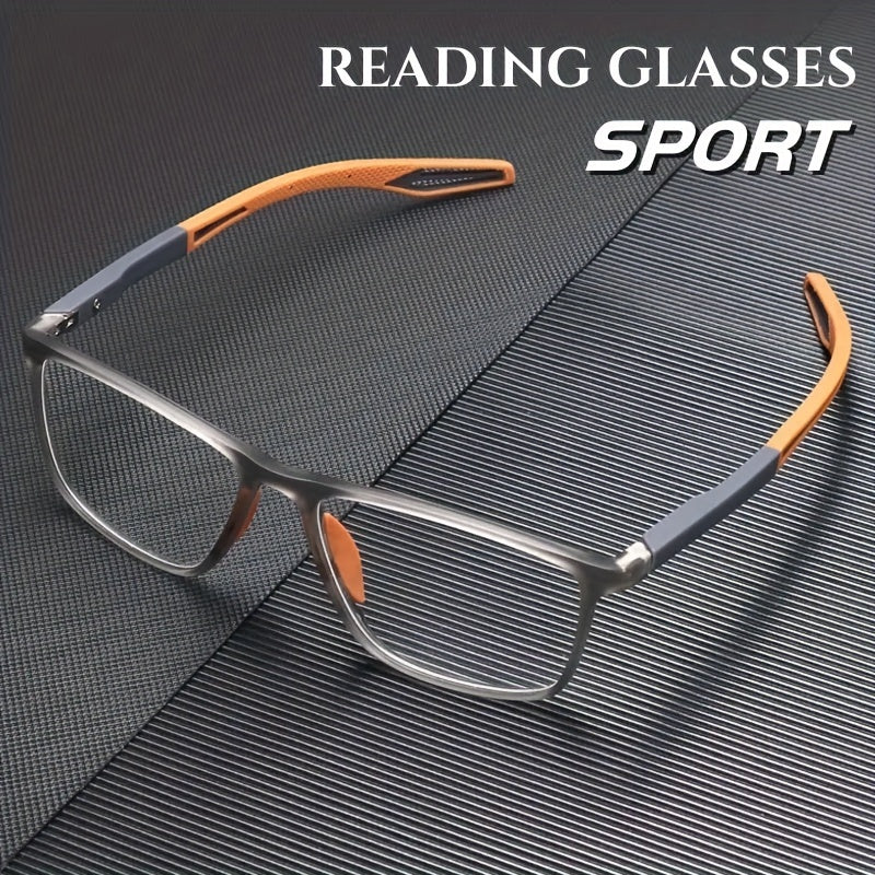 Sports Reading Glasses Clear Lens Presbyopic Glasses