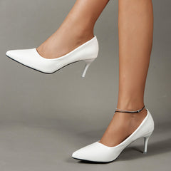 Women's Stiletto Heels Pointed Toe Work Pumps Dress Pumps
