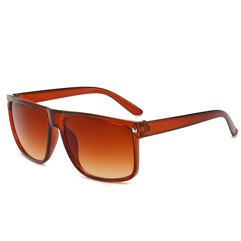 Vintage Rivet Square Sunglasses Unisex
