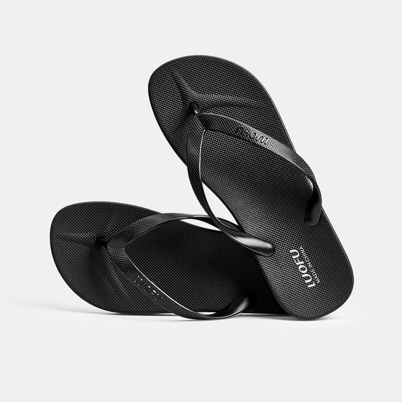 LUOFU Men's Flip Flops Lightweight Non Slip Thong Sandals