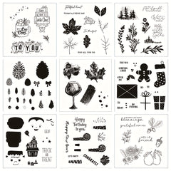 Christmas Metal Cutting Dies And Stamp for Scrapbooking Paper Craft