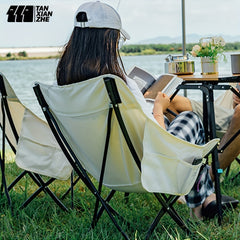 Portable Camping Moon Chair for Outdoor Activities