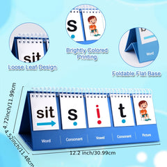 CVC English Words Natural Spelling Desk Calendar - Teaching Words