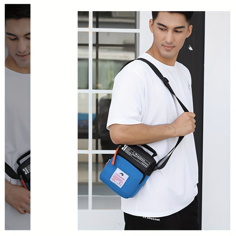 Men's Outdoor Cycling Shoulder Bag Waterproof Sports Crossbody Bag