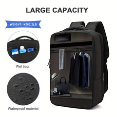 Laptop Backpack with Luggage Strap
