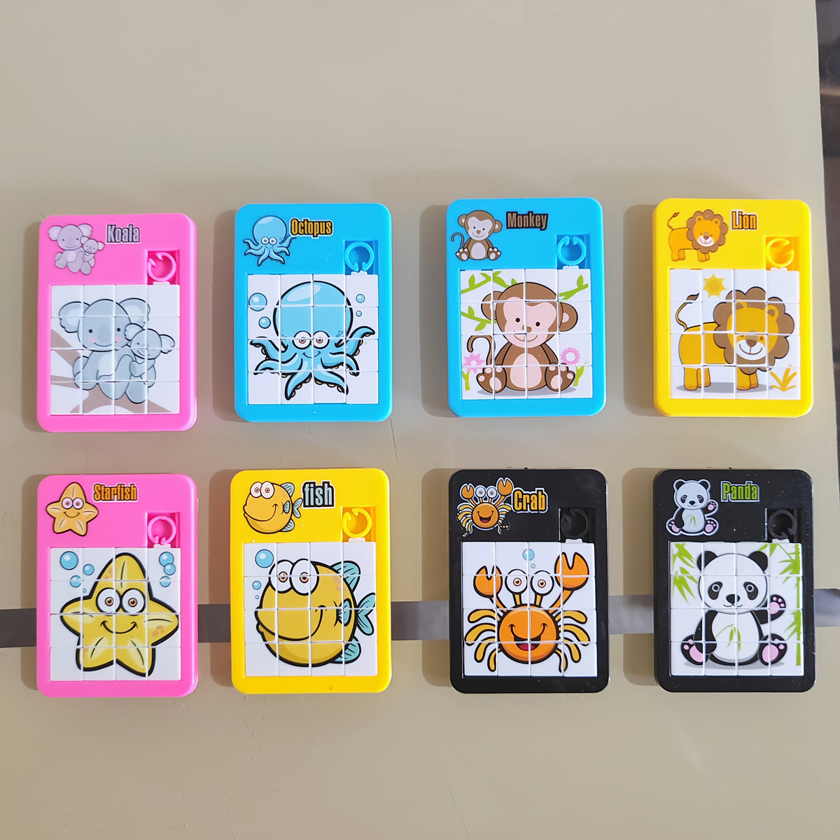 Animal Cartoon Puzzle Toys - Classroom Rewards and Holiday Fun