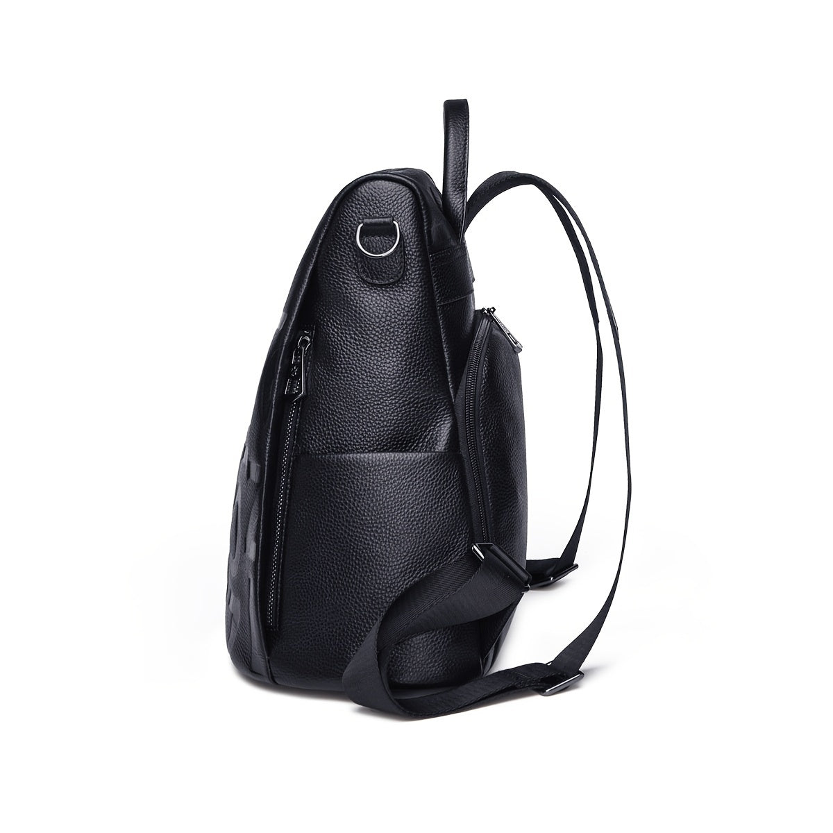 Large Capacity Solid Backpack Shoulder Bag for Women