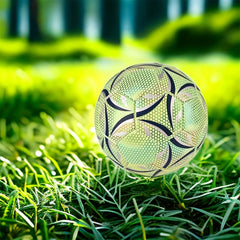 6pcs Fluorescent Reflective Soccer Ball Set for Training Glow in the Dark