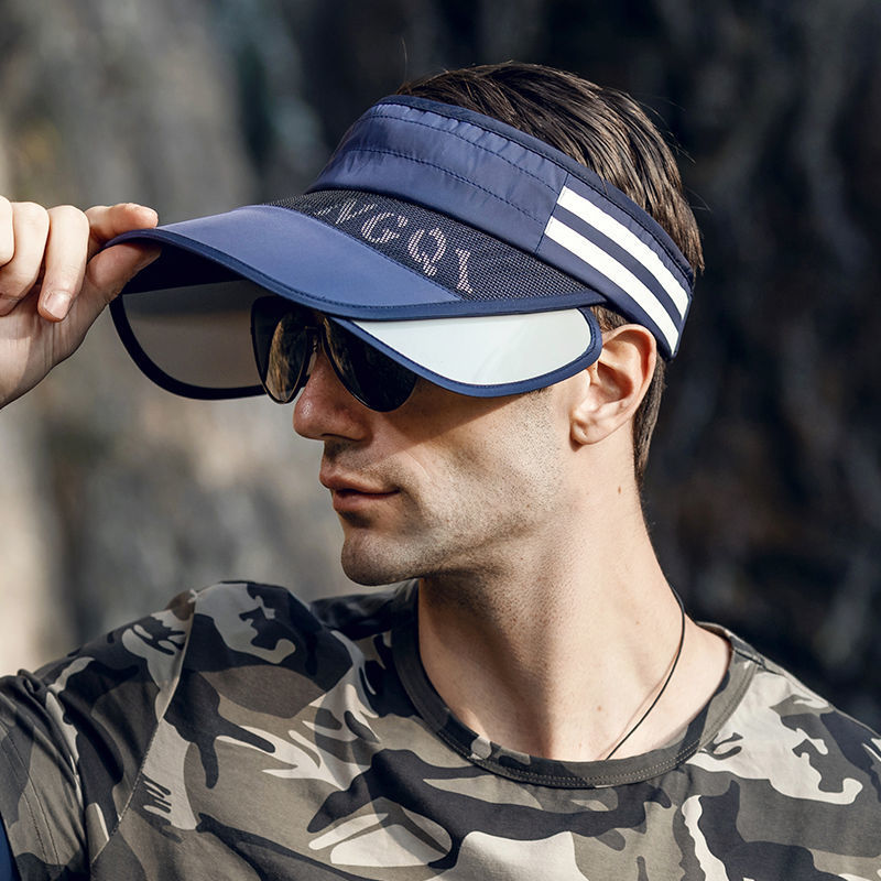 Mens Space Ceiling Sunshade Hat Summer Sunscreen Cycling Sunshade Hat