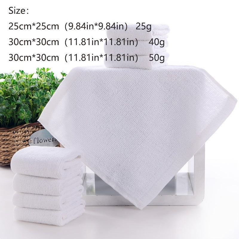 Small Square Cotton Towel for Hotel Restaurant Kitchen School Hand Towel