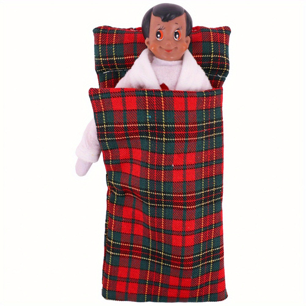 Christmas Elf Doll Accessories Sleeping Bag Doll Storage