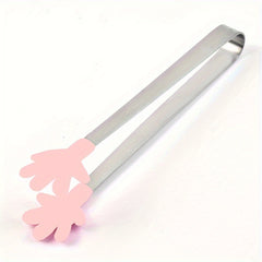 Cartoon Food Tong Mini Stainless Steel Serving Tong