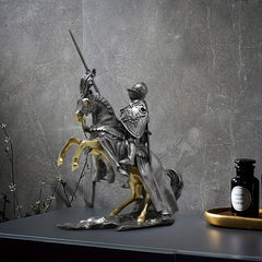 Roman Armor Soldier Model European Vintage Knight High end Ornaments