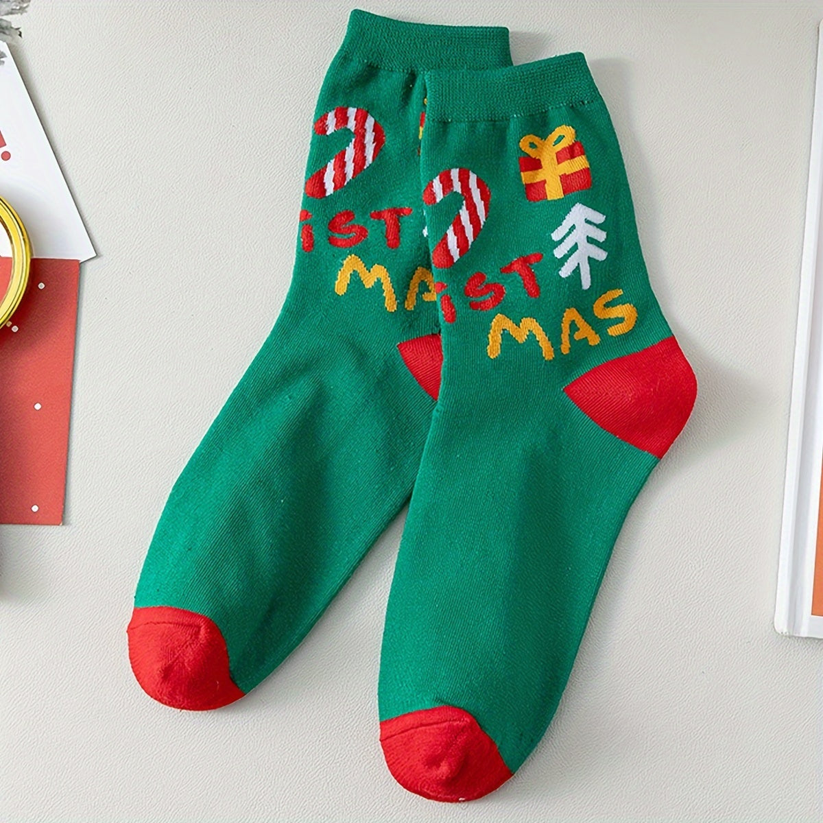 Christmas Socks Comfy & Mid Tube Socks Women's Stockings