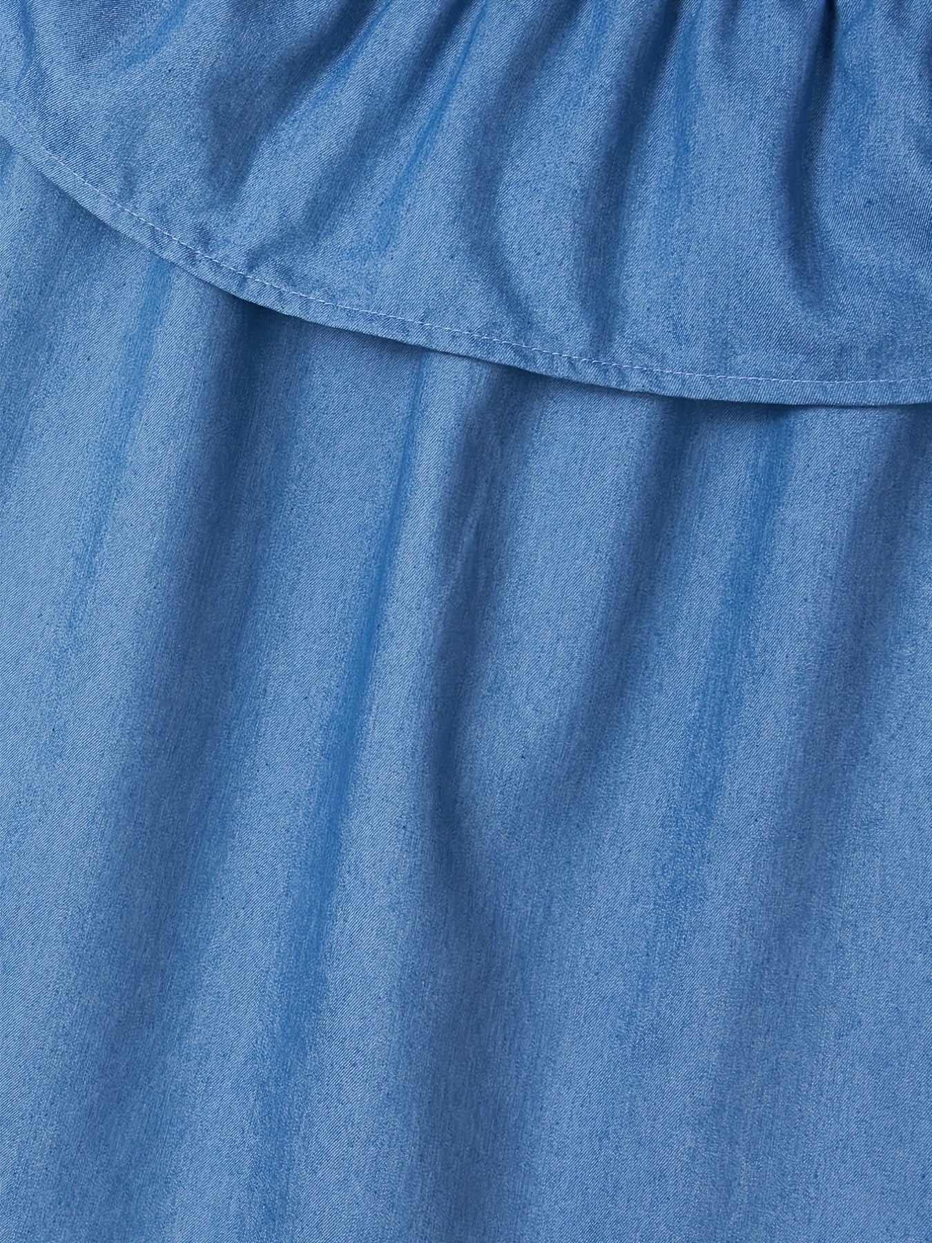 Girl's Ruffle Collar Long Sleeve Shirt