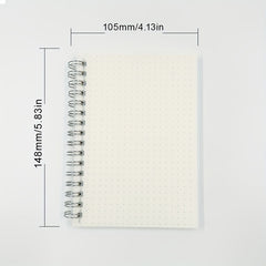 Specification Loose Leaf Notebook w/Horizontal Line Grid Dot Matrix Coil