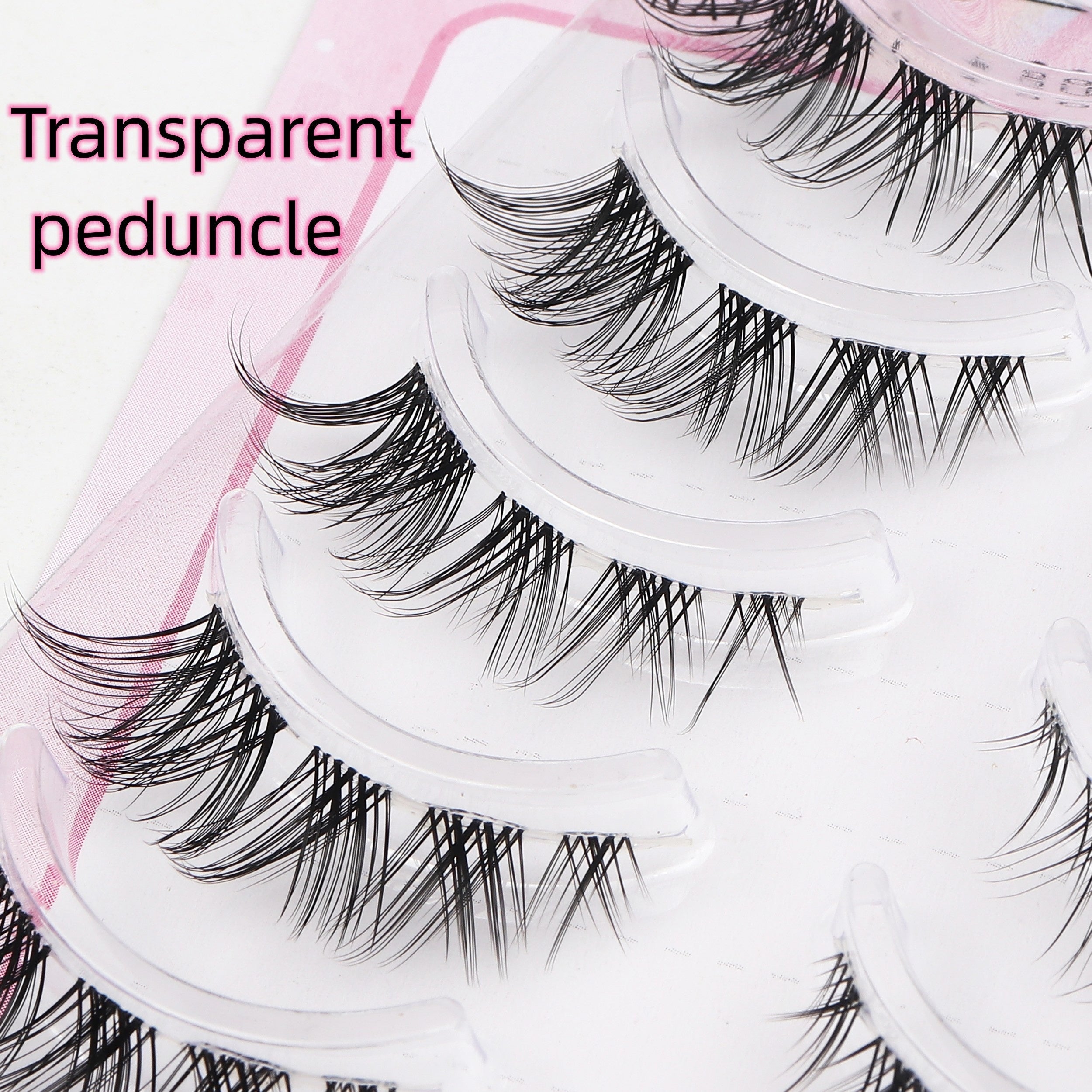 Fox Eye Eyelashes 5 Pairs False Eyelashes Simulated Thai Makeup