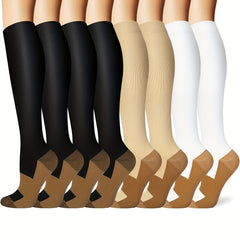 Copper Compression Socks Improve Circulation Reduce Swelling