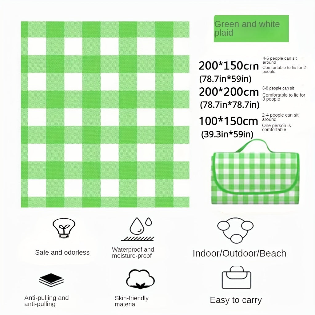 Waterproof and Sand Proof Camping Mat - Large Portable Size