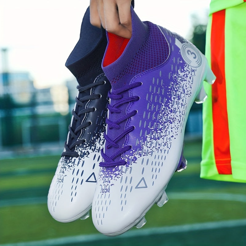 AG Cleat Soccer Shoes Outdoor Training Shoes for Men and Women