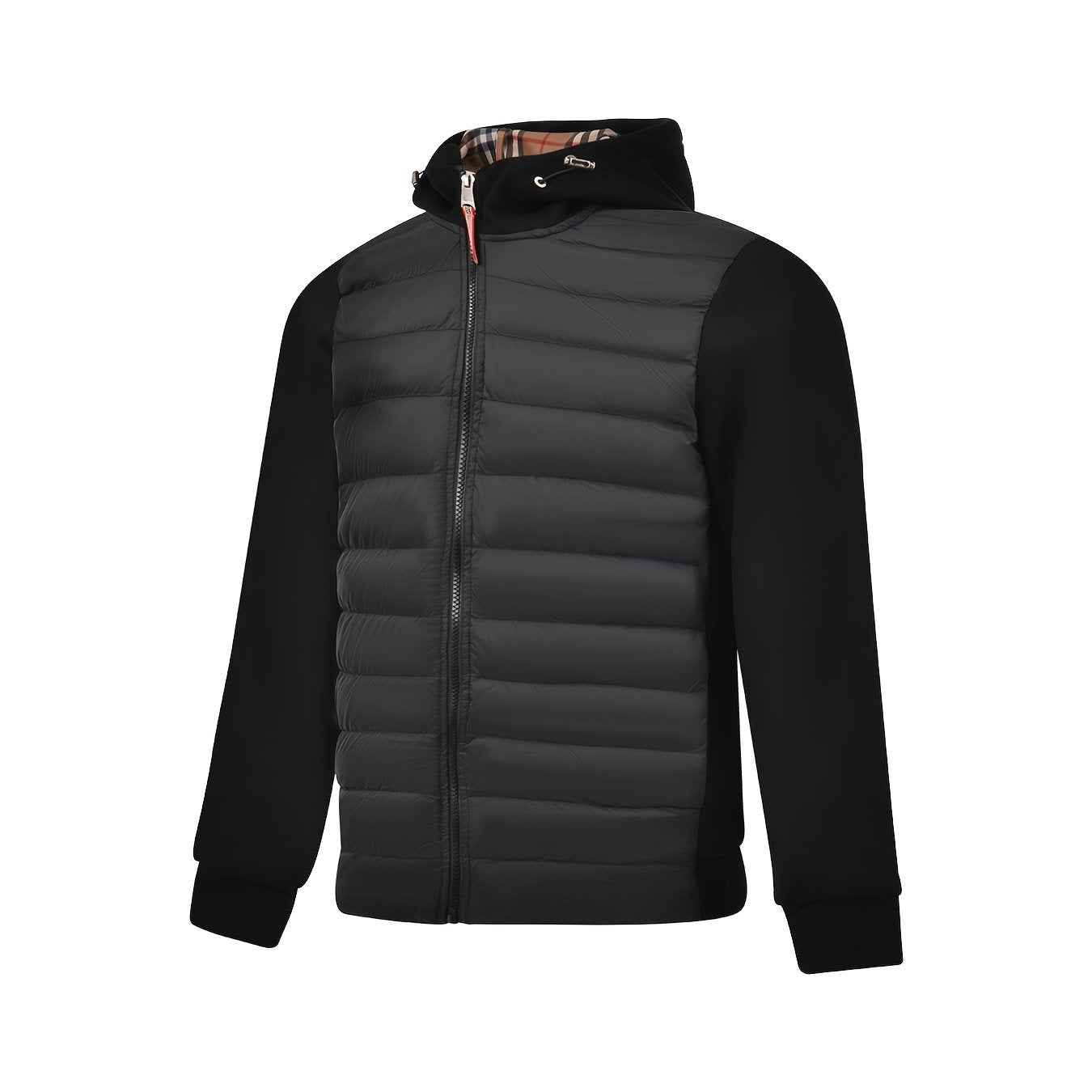FUTURE Men's Hooded Down Jacket for Outdoor Sports