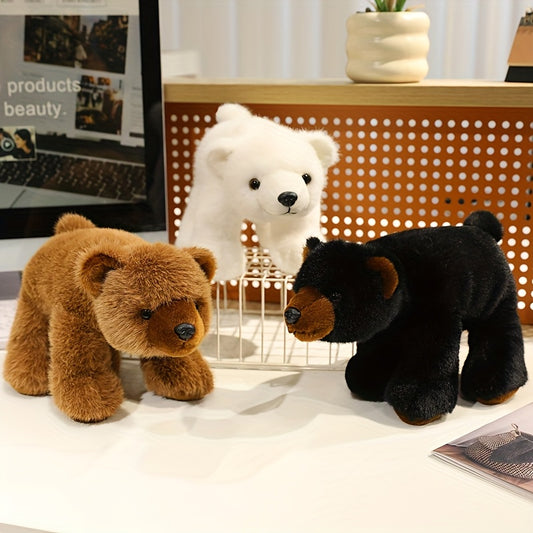 Bear Plush Toys 7.87 Soft Stuffed Plush Animal Toy 3 Colors Bear Dolls