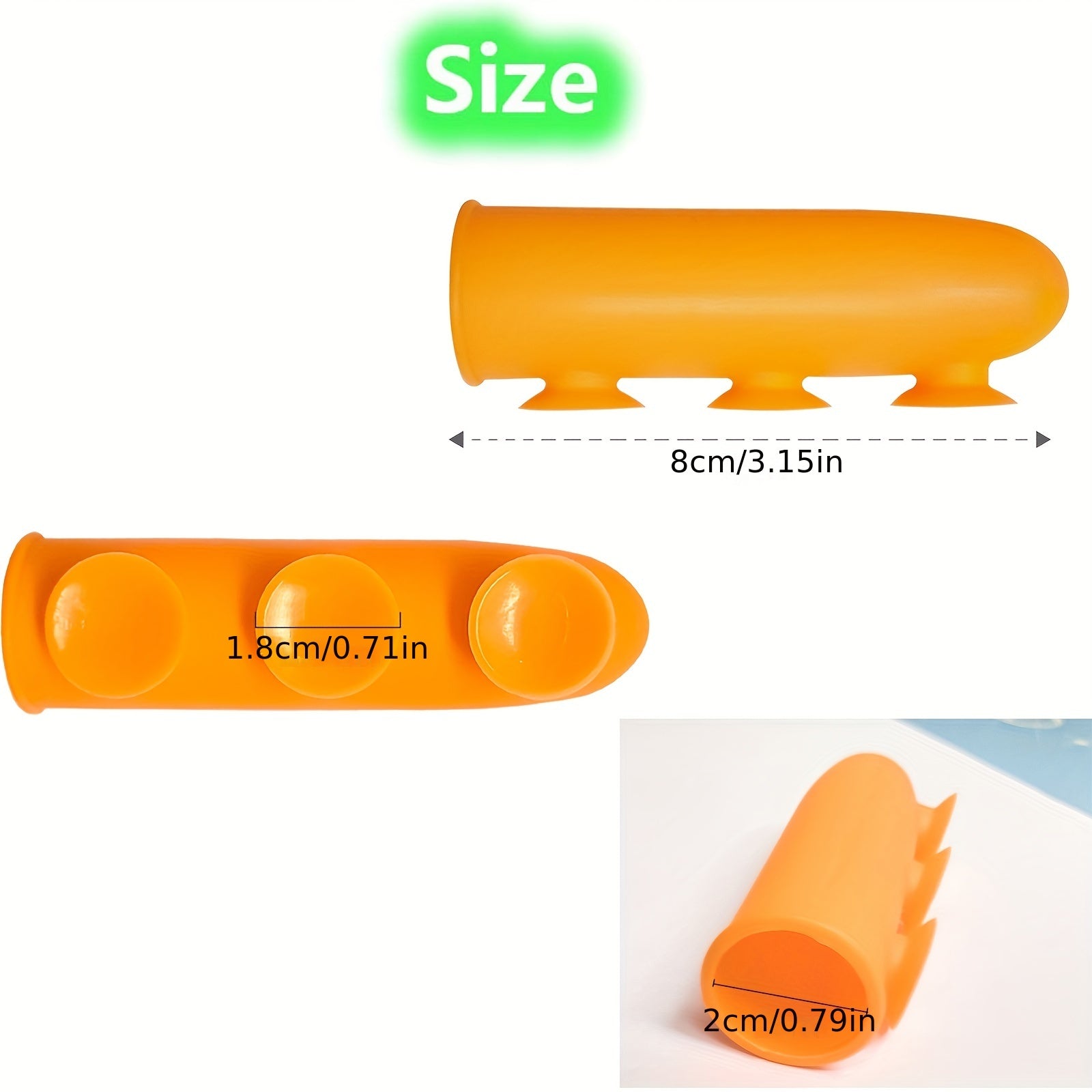 3D Finger Suction Cup Toy for Focus & Stress Relief