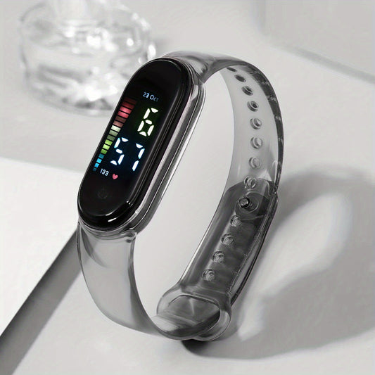 Teen Smart Multicolor Raised Sports Electronic Watch for Girls