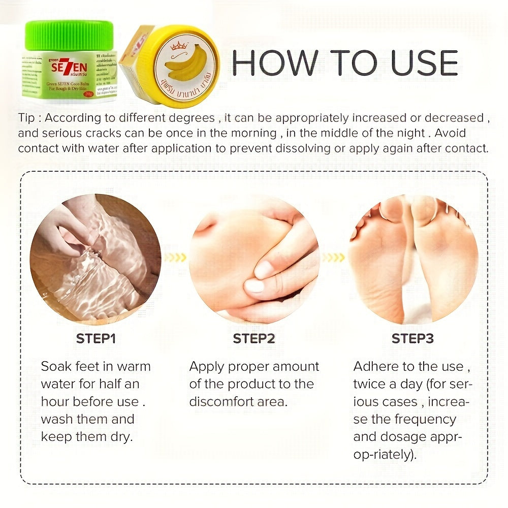 Banana Cream for Dry Feet 20g