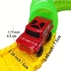 DIY Racing Track Puzzle Toy for Kids