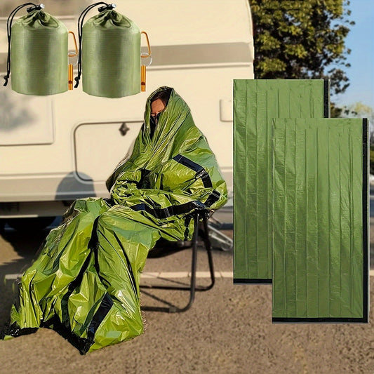 Waterproof Emergency Sleeping Bag Lightweight Survival Thermal Bivy Sack