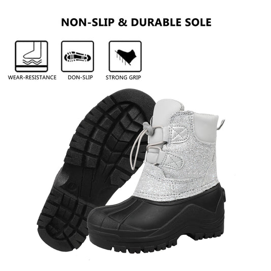 Girls Winter Snow Hiking Boots