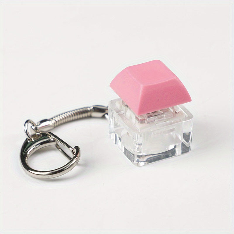 Keyboard Fidget Keychain Decompression Toy - Stress Relief Gift