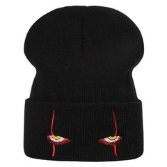 Horror Clown Eye Embroidered Hat