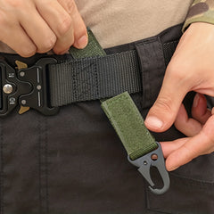 Tactical Carabiner Key Chain for Hiking and Climbing
