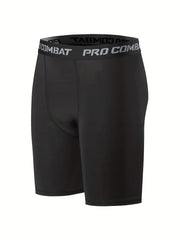 Men's Compression Shorts High Stretch Base Layer Sportswear for Gym Running