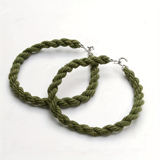 Elastic Boot Bands with Metal Hooks for Military Boots