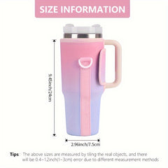 Insulated Gradient Cup Sleeve for 40oz Car Tumbler Cup