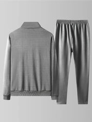 Men's Casual 2pcs Set Zip Up Jacket Joggers Matching Set