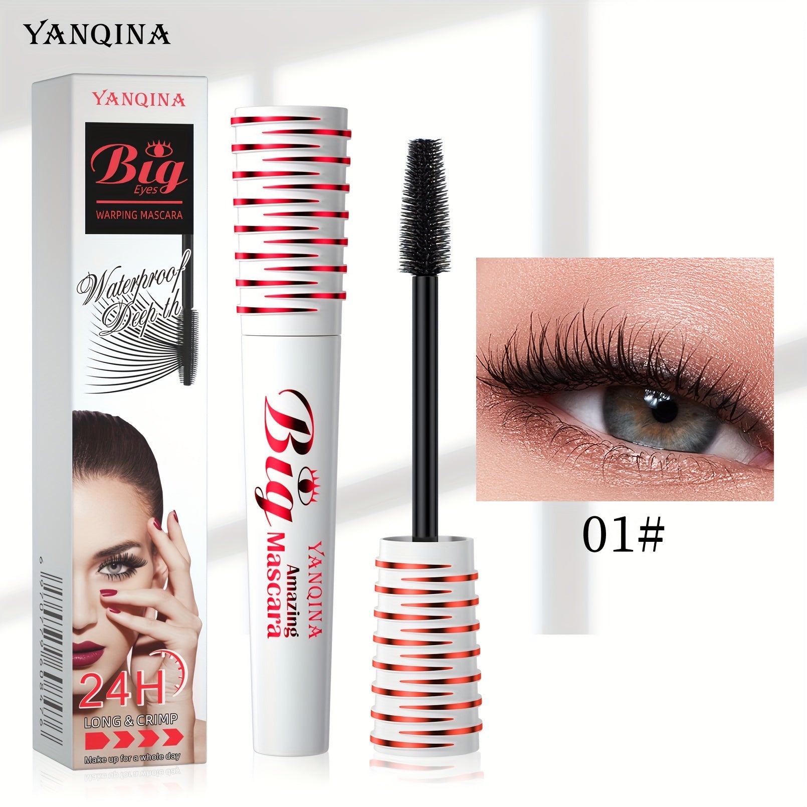 Waterproof Curling Mascara Lengthening Volumizing