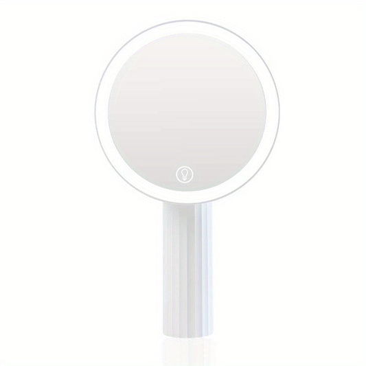 Rechargeable Makeup Mirror with 46 LED Lights & 3 Lighting Modes