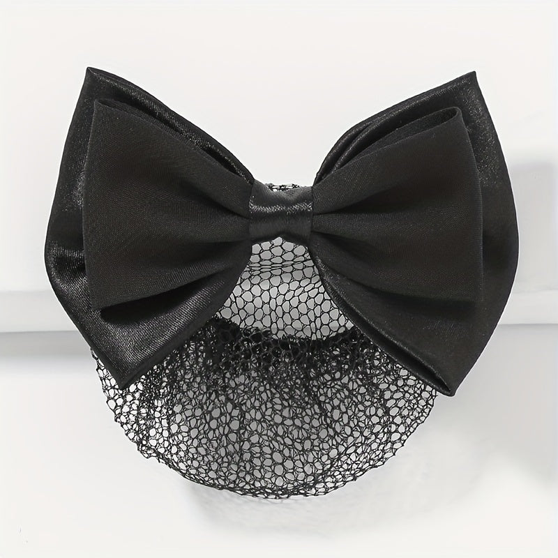 10pcs Bow Hair Satin Ribbon Hair Clips for Girls