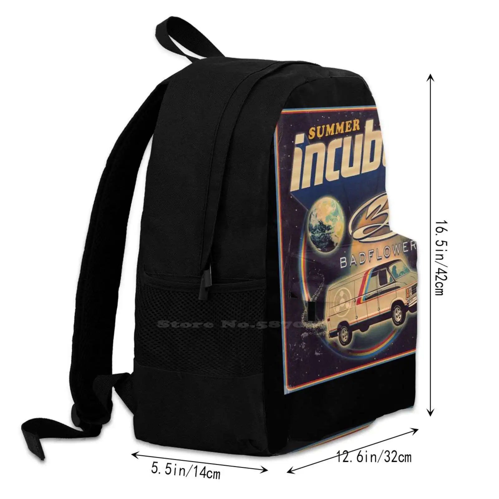 311 Badflower Tour Backpack Laptop Travel Bag