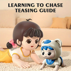 Interactive Crawling Baby Toy with Music & Lights Singing Mode