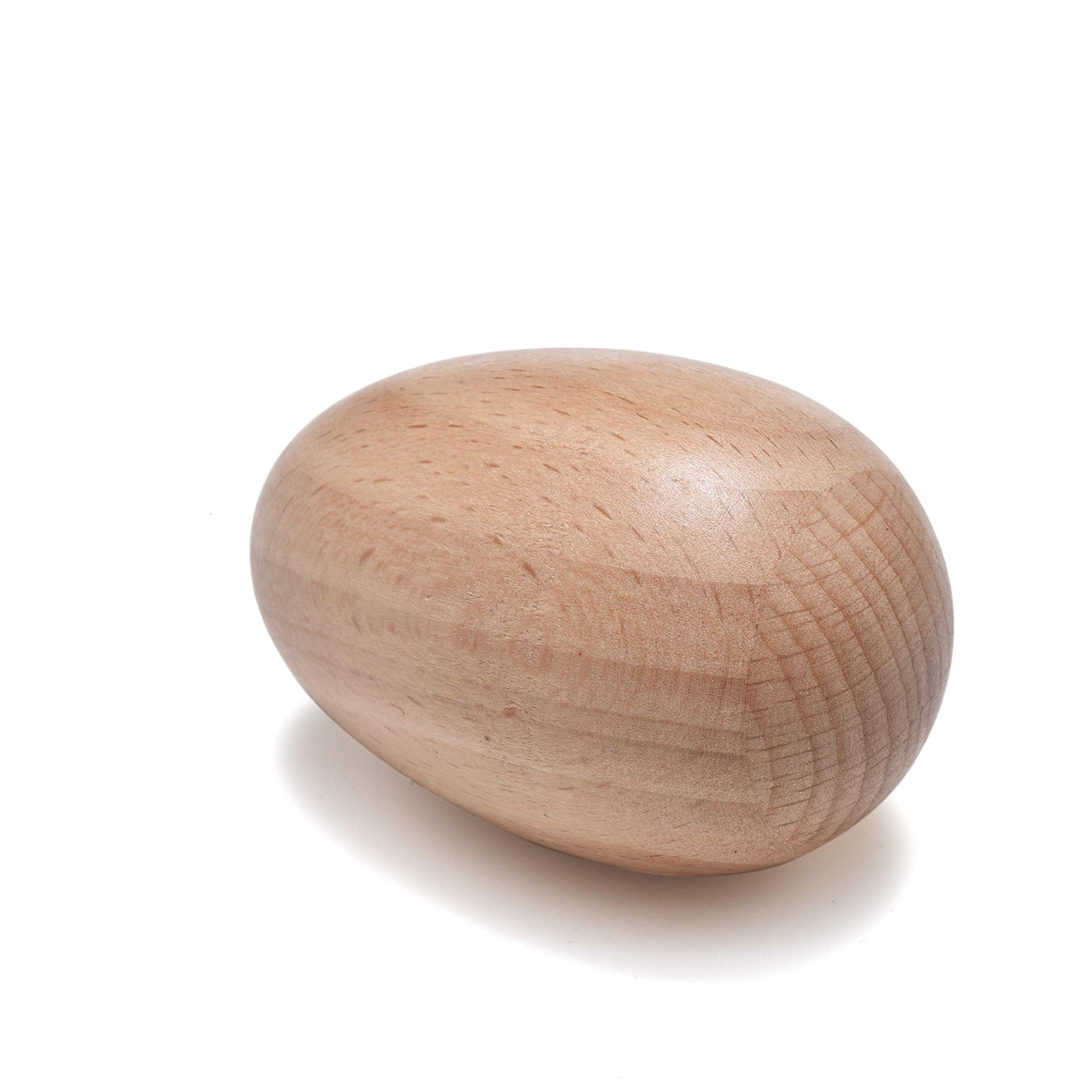 Wooden Egg Shakers Set Natural Finish Percussion Instruments