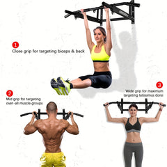 Wall Mounted Pull Up Bar for Arm & Core Strength Training Fitness