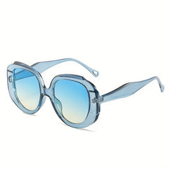 Men's Jelly Metal Sunglasses UV400 Vintage Eyewear