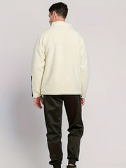 Retro Sherpa Jacket Zip Up Spring Fall Outdoor