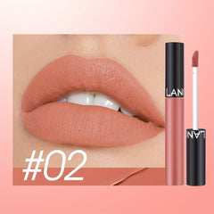 Matte Nude Lip Gloss Velvet Liquid Lipstick Long Lasting Makeup